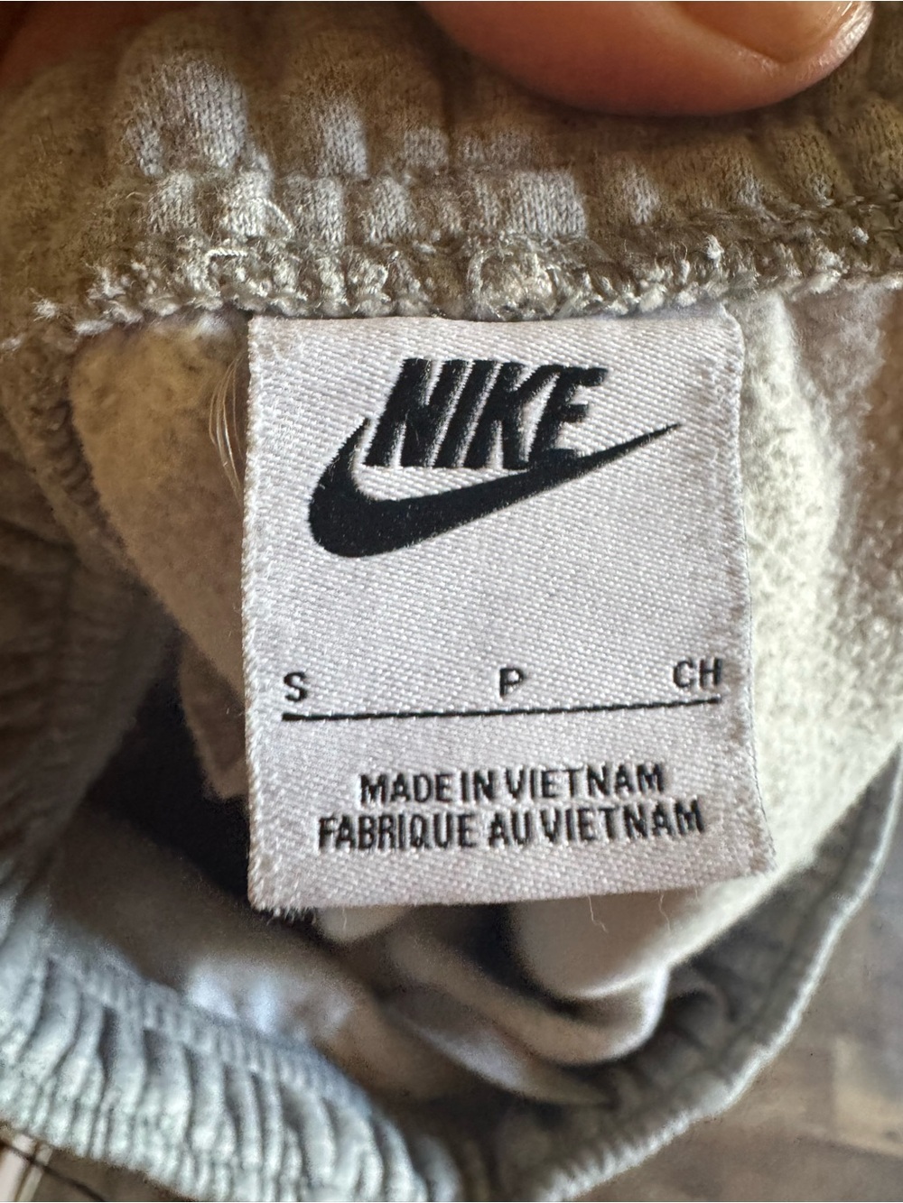 Nike Light Gray Jogger Sweatpants - Picture 7 of 7